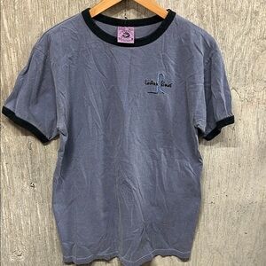 LeAnn Rimes Anvil Gray and Black Short Sleeve Women’s Tee - S